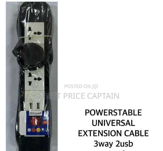 Universal Extension Cable With Usb Ports - main view
