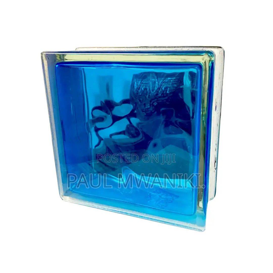 Brilly Blue Glass Blocks.