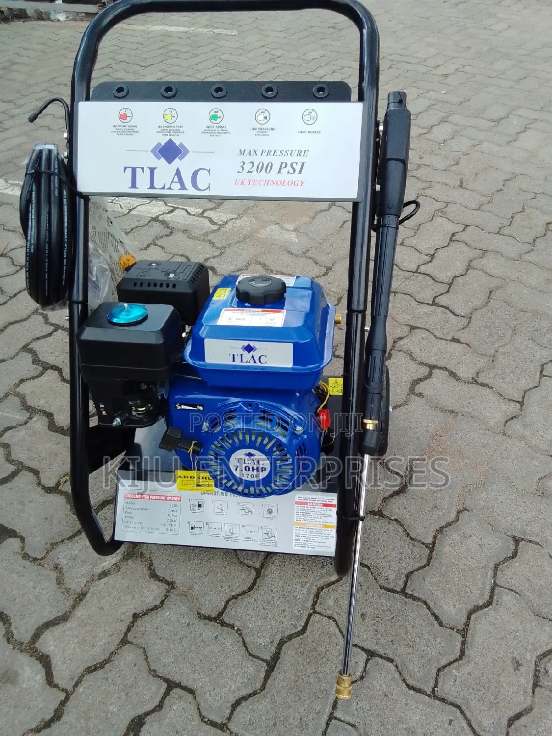 Gasoline Water Pump Machine 3200psi