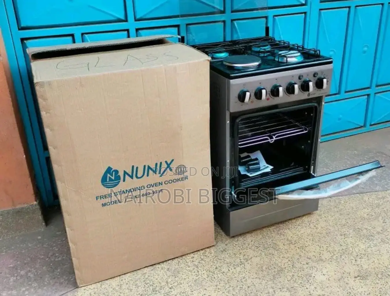 New Free Standing 3 +1 Nunix 60×60 Standing Cooker