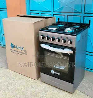 Nunix 3gas+1electric Standing 60×60 Cooker