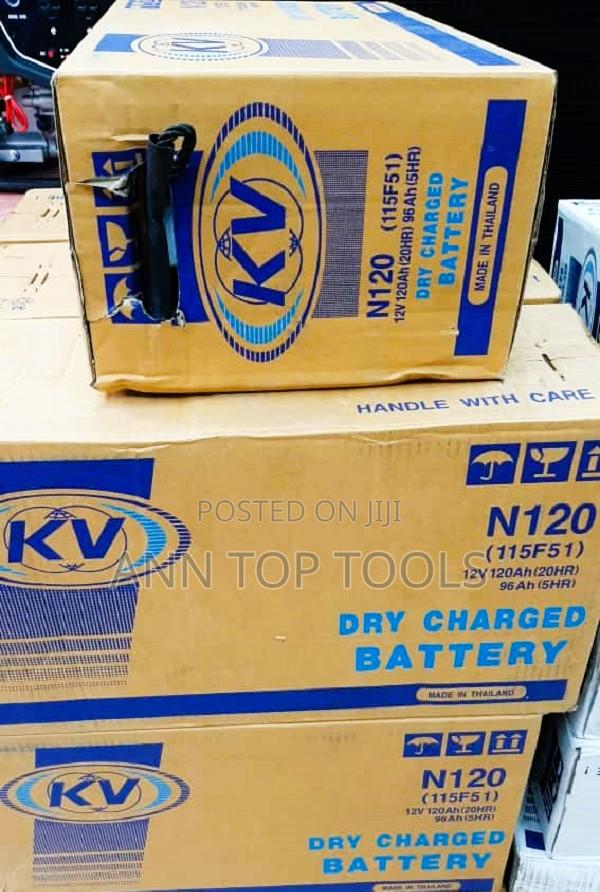 Kv N120 Dry Charged Battery 120ah - main view