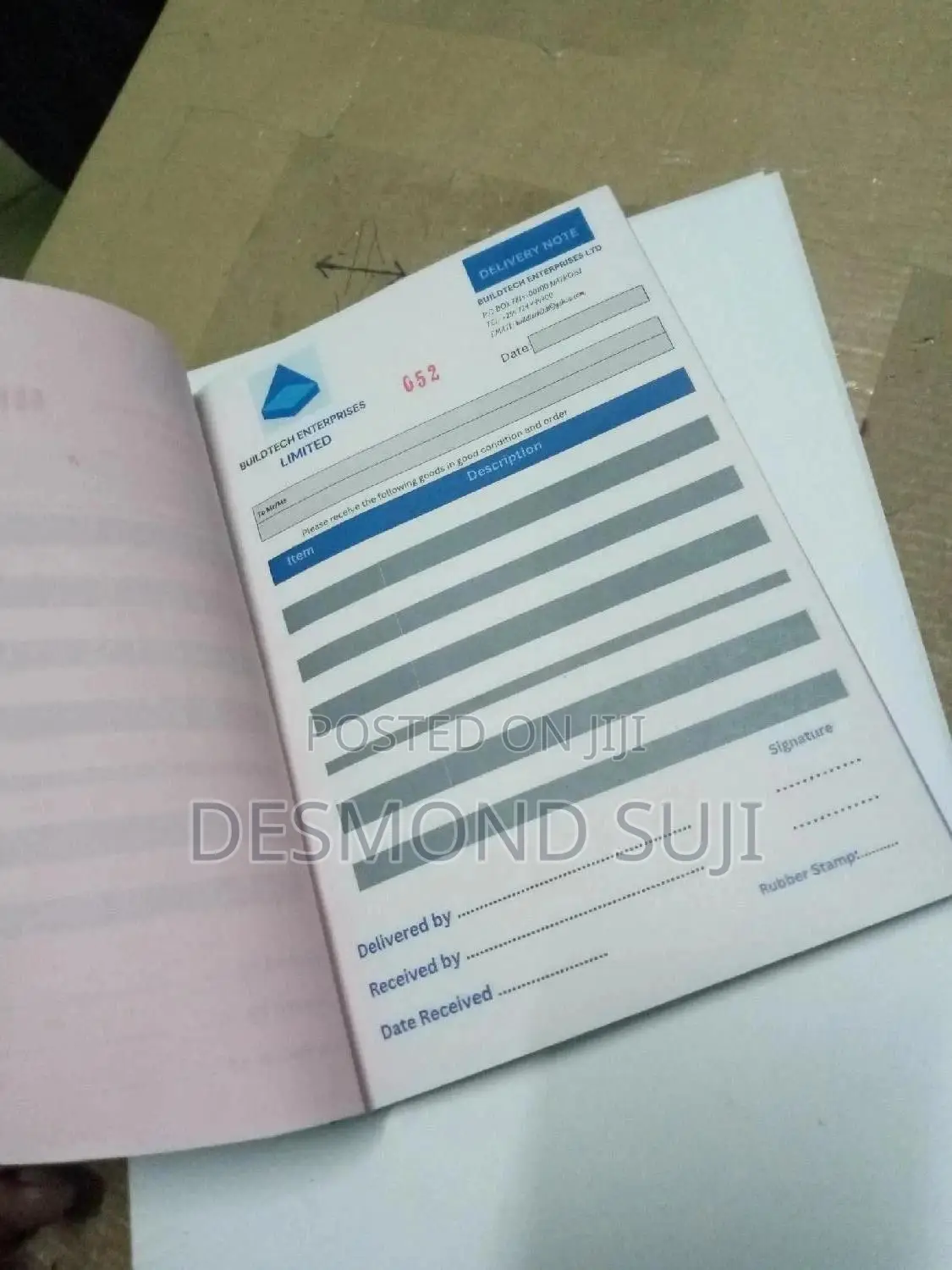 Invoice, Letter Heads Design and Printing