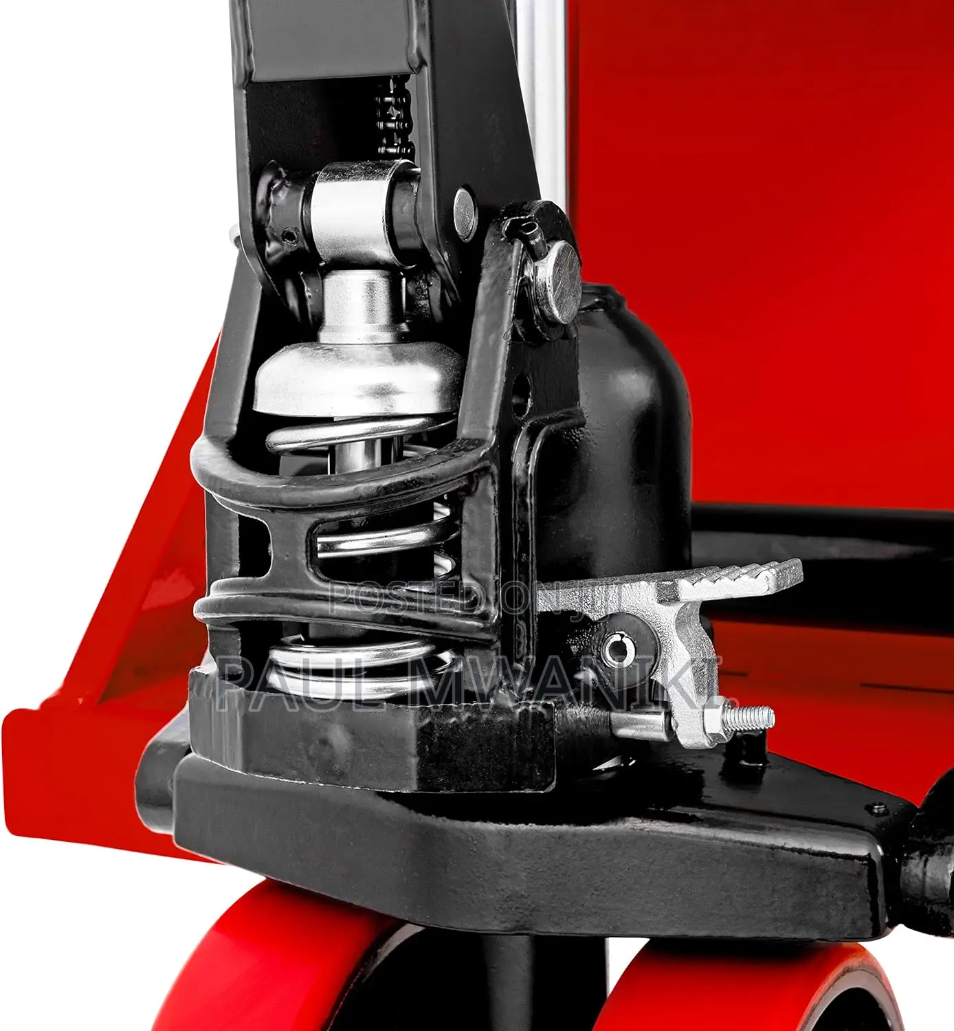 Pallet Truck Colour Red | 3000 Kg Load Capacity |685mm