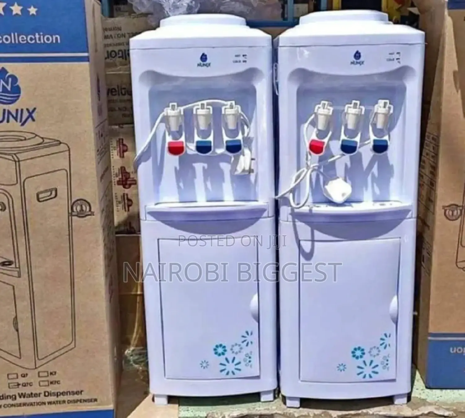 Q7c Nunix Hot,Normal And Cold Free Standing Water Dispenser