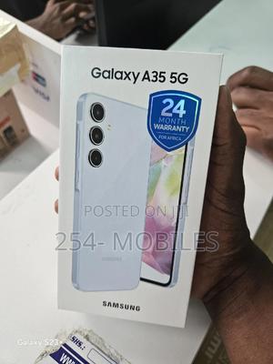 New Samsung Galaxy A35 128 GB Blue - main view