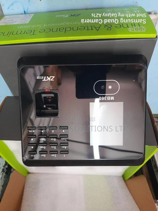 Zkteco MB360 AC and TA Device With Face Recognition - main view