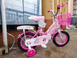 Size 12"Kids Bike Pink in Color With Adjustable Seat
