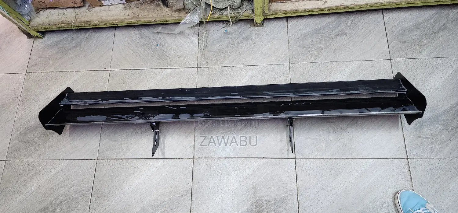 Metallic Spoiler Double Plates
