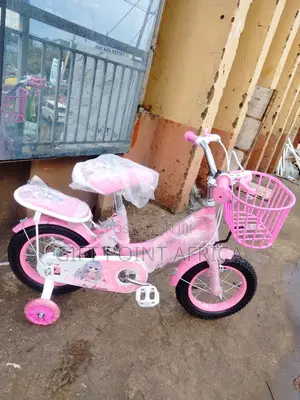 Size 12" Bike Pink in Color With Adjustable Seat