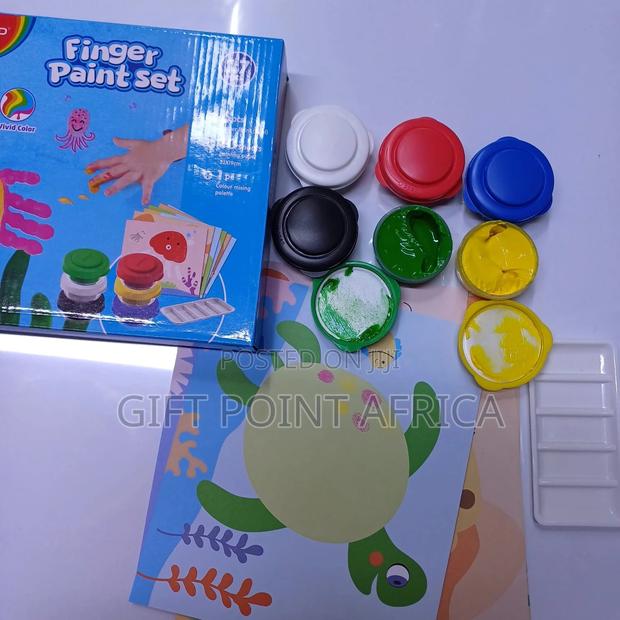 17pieces Kids Fingers Paint Set - thumbnail 2