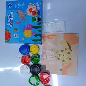 17 Pieces Finger Paint Set for Kids