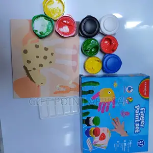 17 Pieces Finger Paint Set for Kids