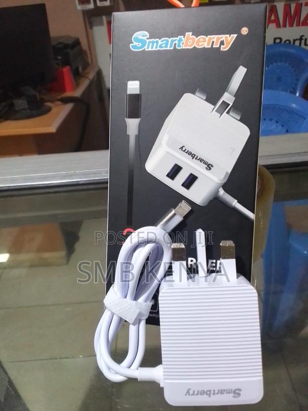 3.1 a Fast Charger for iPhones With 2 Extra Usb Slots - main view