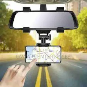 360° Adjustable Car Rear View Mirror Mount Holder