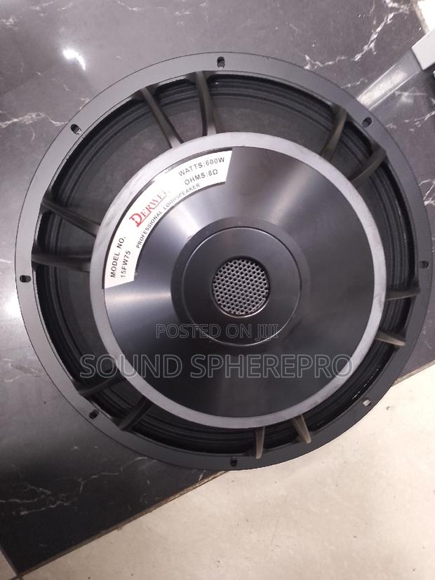 Derwel 15FW75 Mid Range Speaker - thumbnail 3