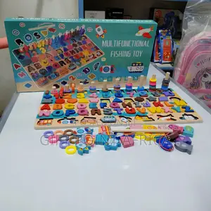 135 Pieces Wooden Educational 7 In 1 Montessori For Kids