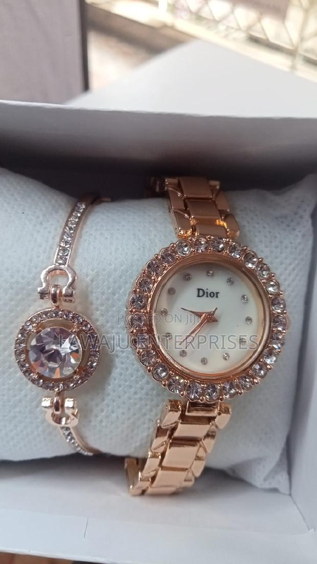 Ladie's Watch and Bracelet Gift Set