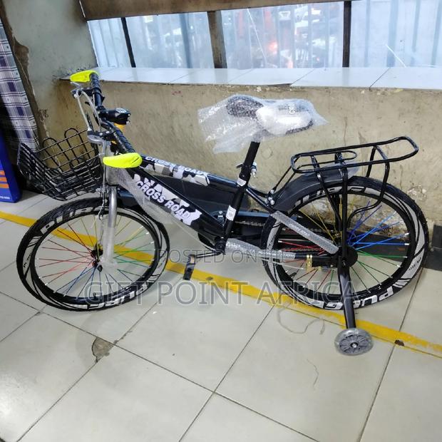 Size 20" Black Bike With Adjustable Seat - main view