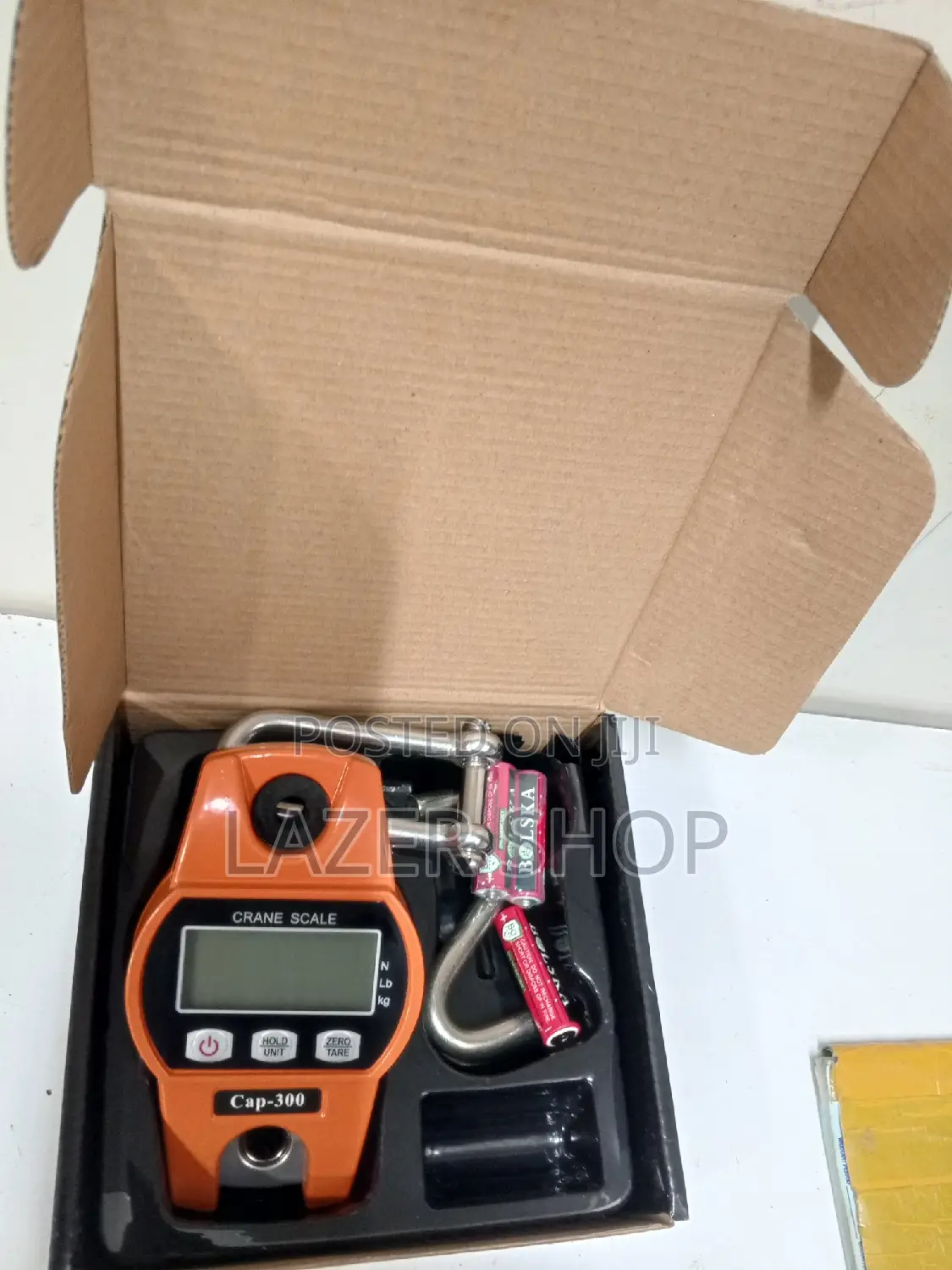 300kg Crane Scale Black