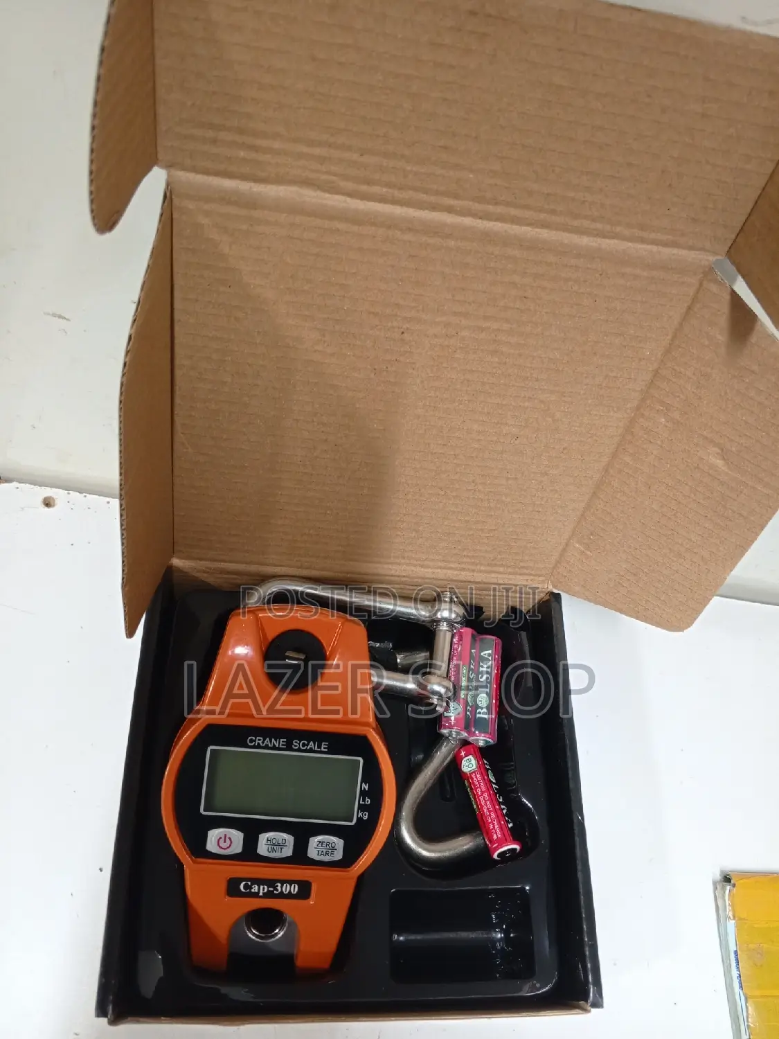 300kg Crane Scale Black