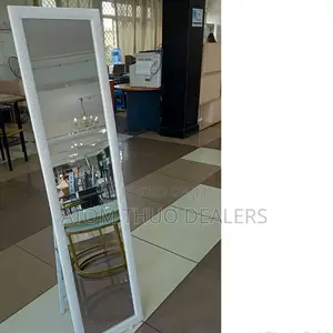 White Rectanglar Dressing Mirror