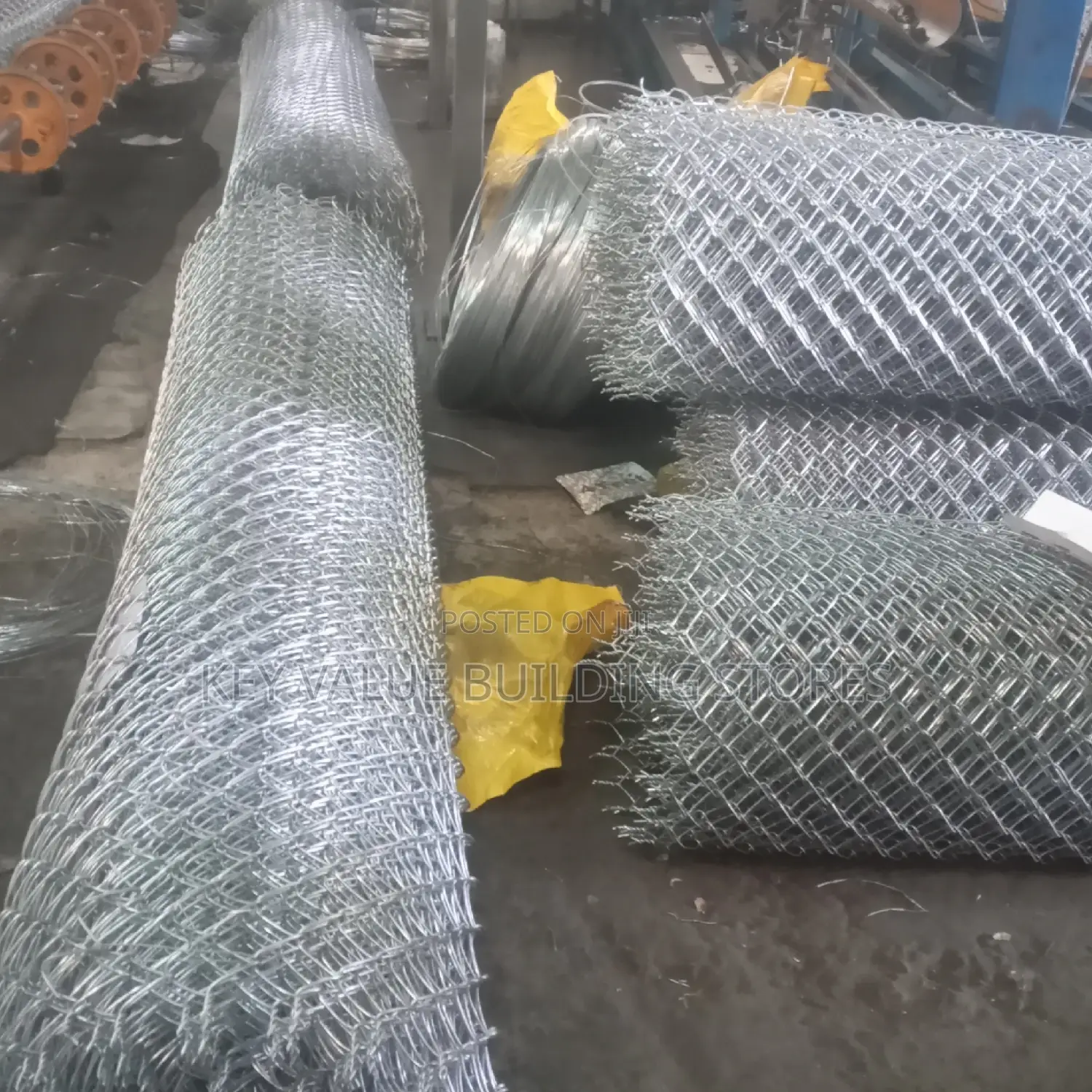 Strong Galvanized Chainlink 11g Mesh 50×50 6fts