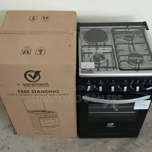 Black 50*50 3+1 Sarahtech Standing Cooker With Electric Oven
