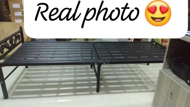 Strong Metallic Foldable Bed - main view