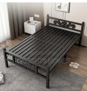 Strong Metallic Foldable Bed