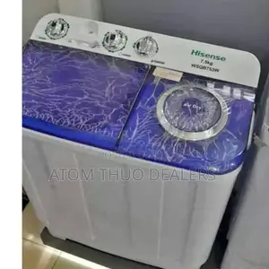 WSQB753W Hisense 7.5 Kg Twin Tub Top Load Washing Machineh