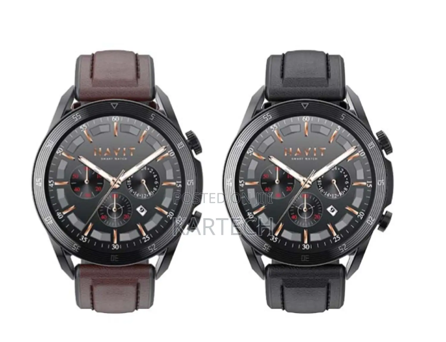 Havit M9030 Amoled Display Round Smart Watch