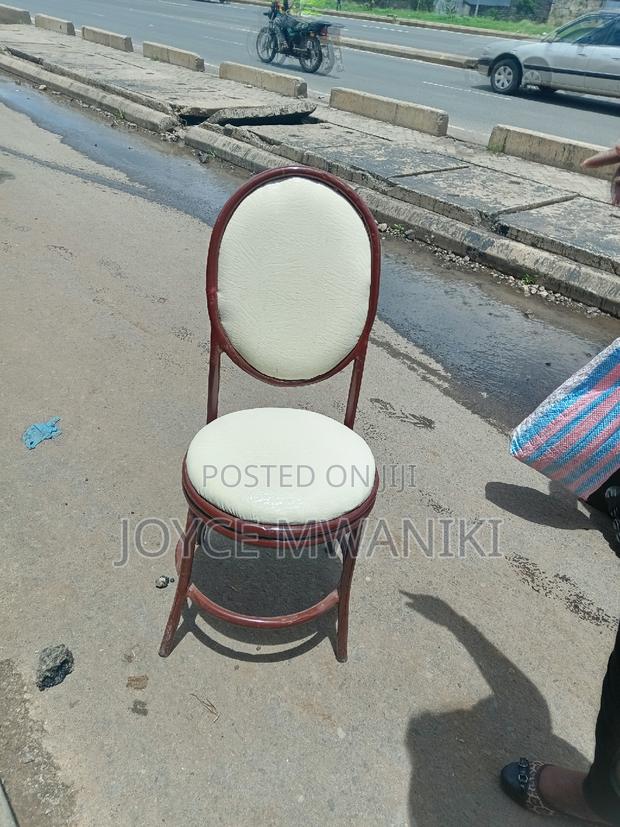 Restaurant or Dining Chair, Cream White - main view