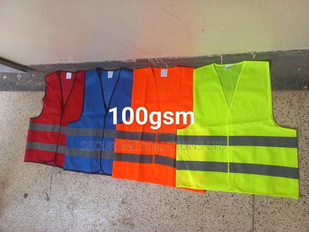 Reflector Vests 100gsm Green,Yellow, Orange,Blue Red. - main view