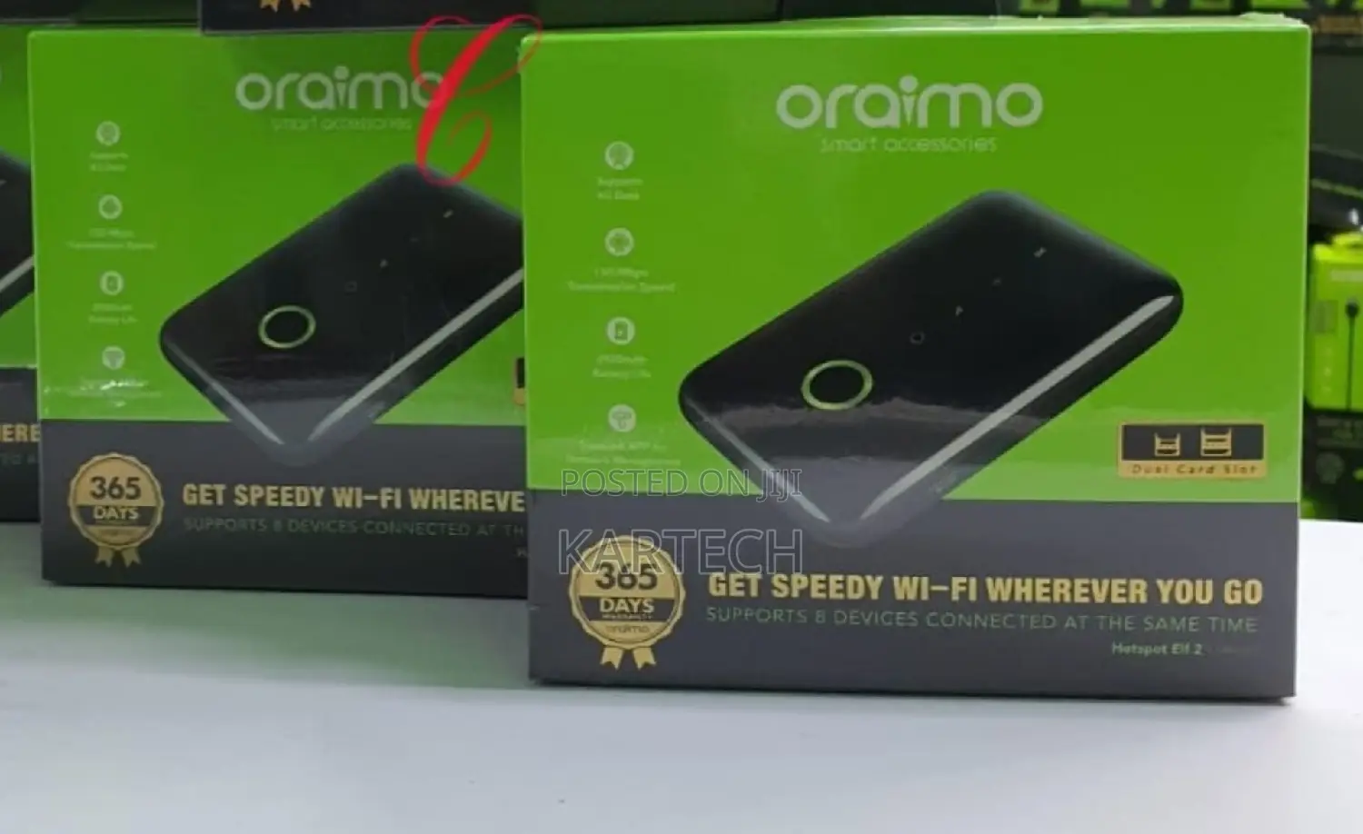 Oraimo Mifi Wifi Hotspot Elf 2 4g