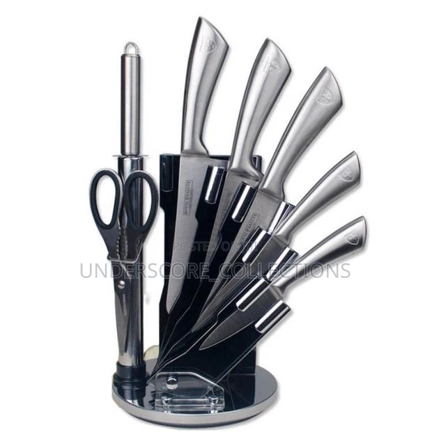 Classy Stainless Steel Knife Set. - main view