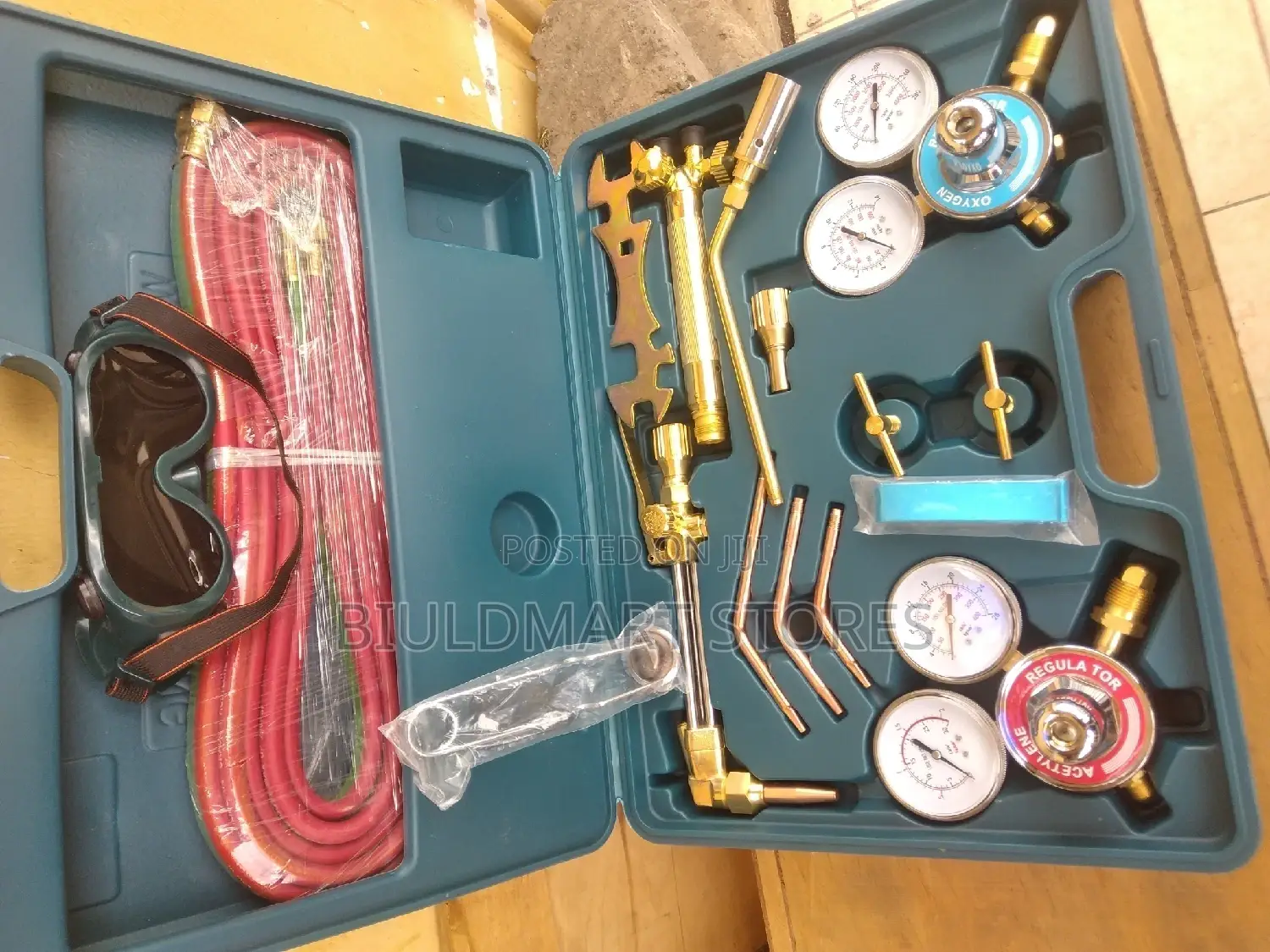 Commercial Complete Welding Kit Acetylene/Oxygen Gas Weldin