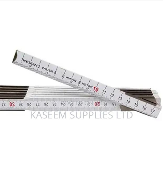Metric Folding Ruler ,Wood 743E7=H - main view