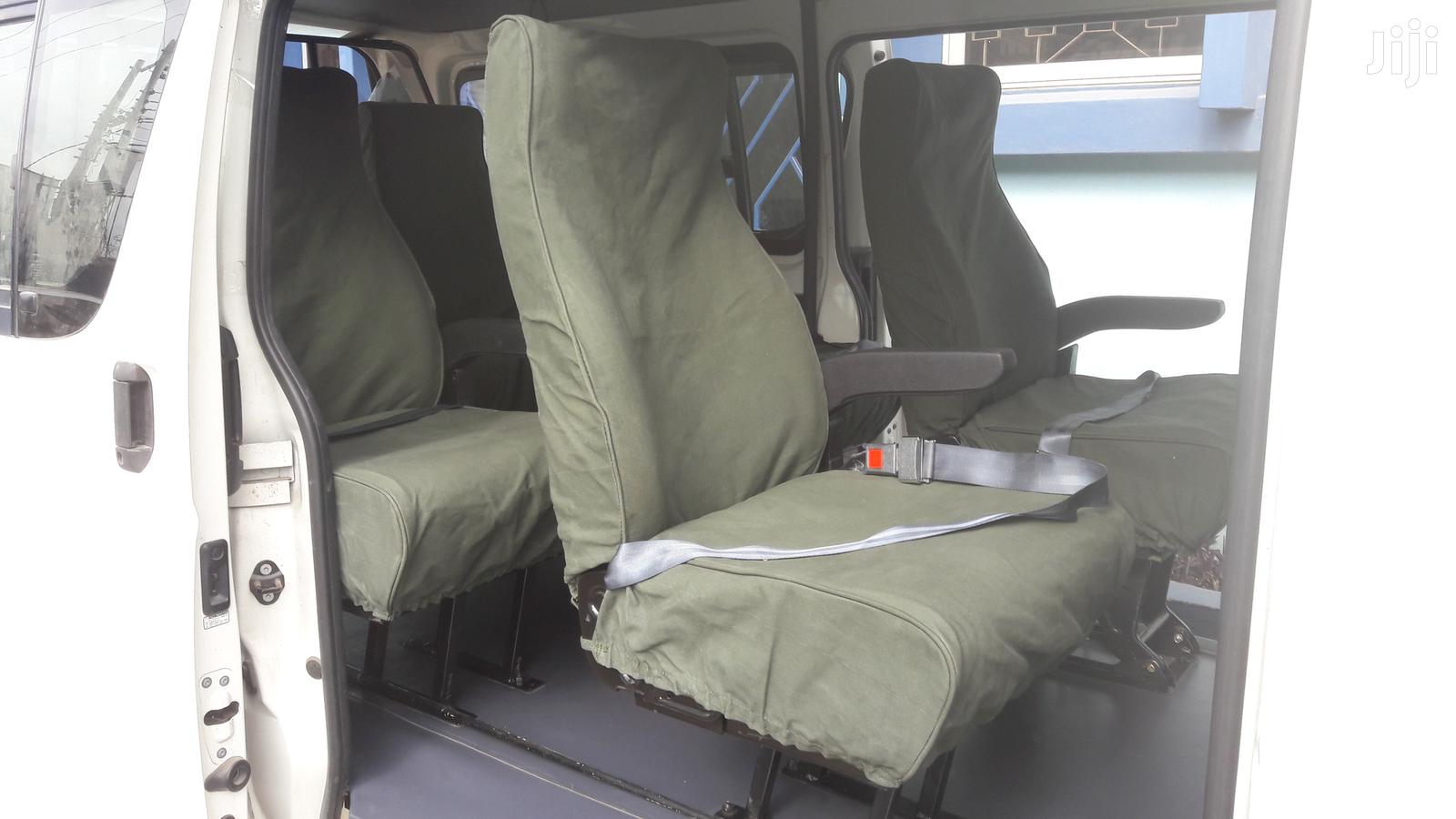 Loose Covers in Green Canvas