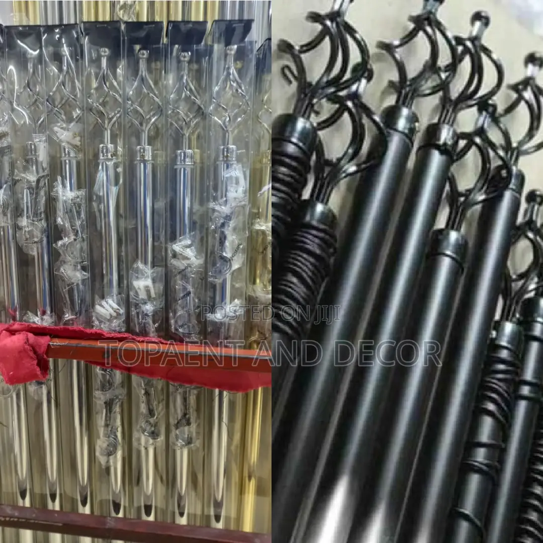 Black Adjustable Curtain Rods Black Adjustable Curtain Rods