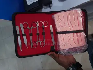 Suturing Kit With Silicone Pad.