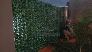 Beautiful Balcony Dust Trap Artificial Ivy Privacy Fence