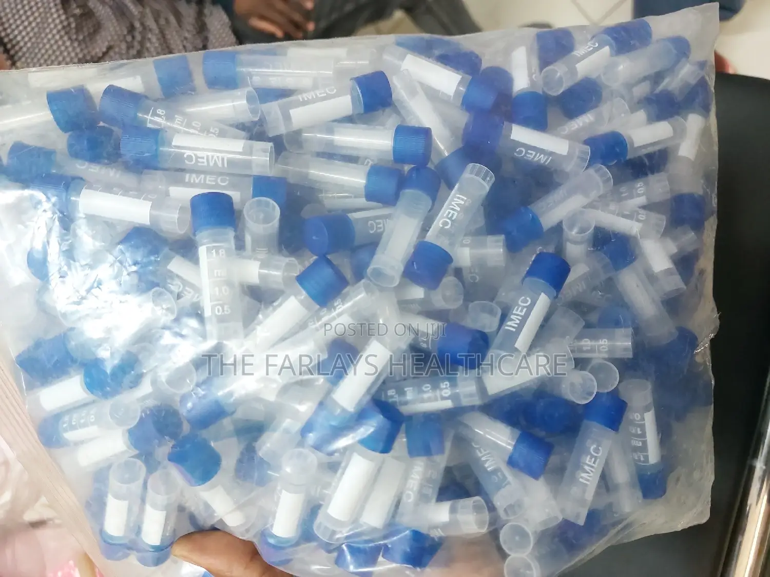 Cryovials 1.8ml Pack of 500pcs.