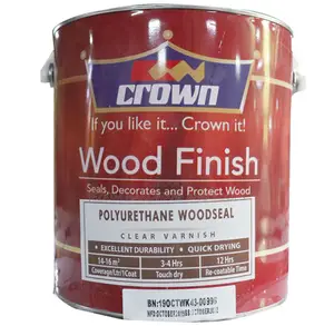 1ltr Crown Clear Wood Varnish
