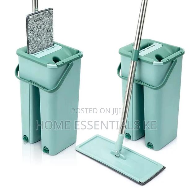High Quality Vertex Flat Mop With Bucket - main view