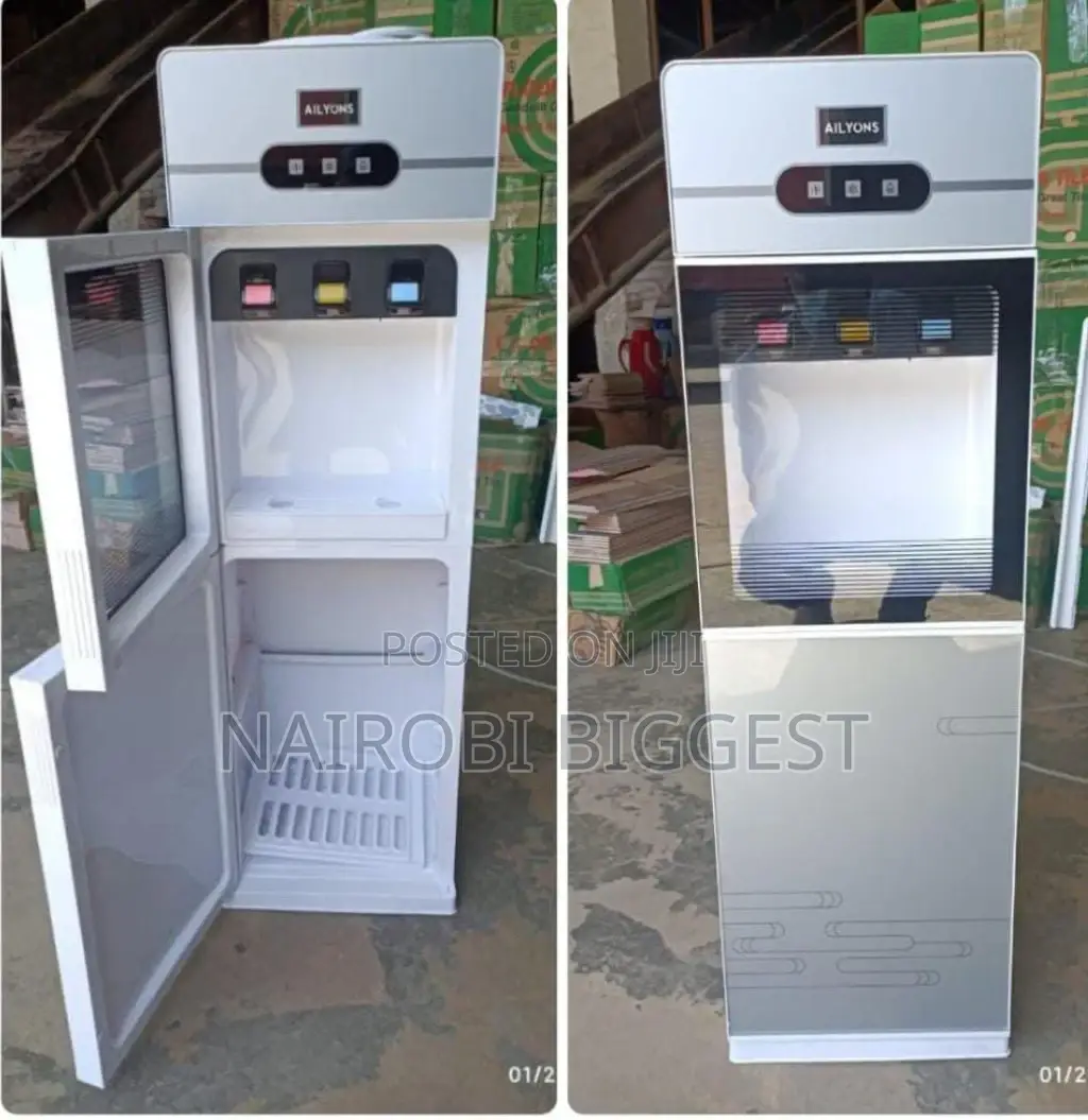 Ailyons Silver 3 Tap Water Dispenser