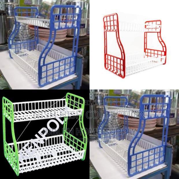 2 Tier Plast Dish Rack - main view