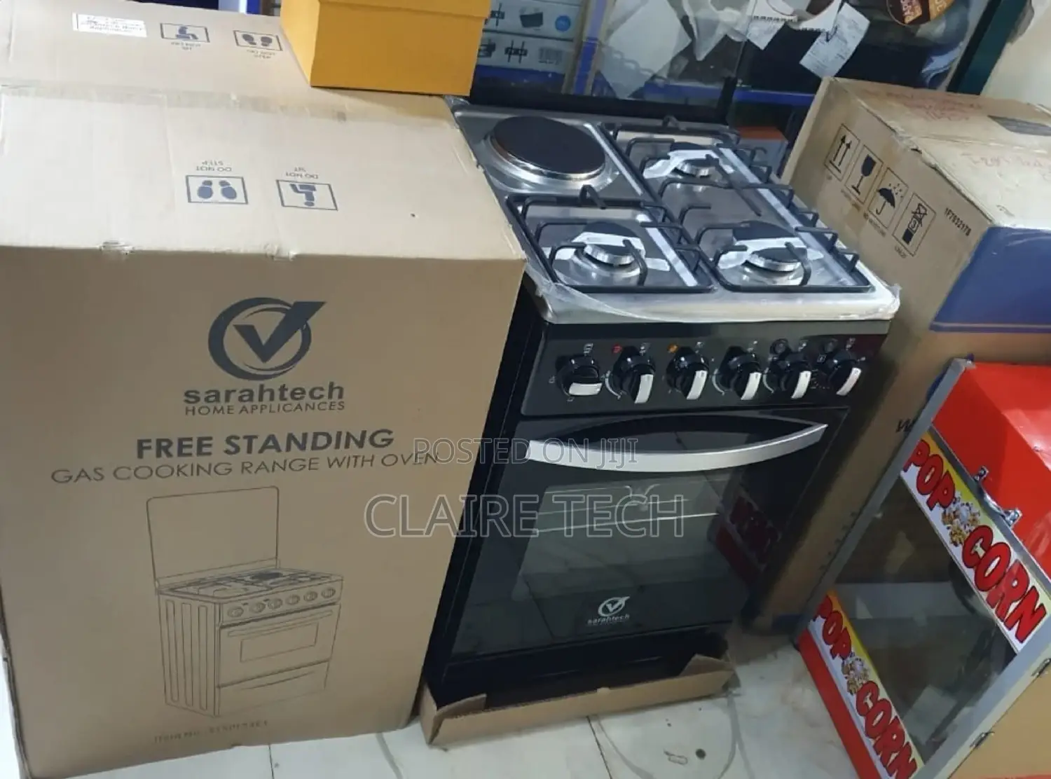 Sarahtech 3+1 Standing Cooker With Oven