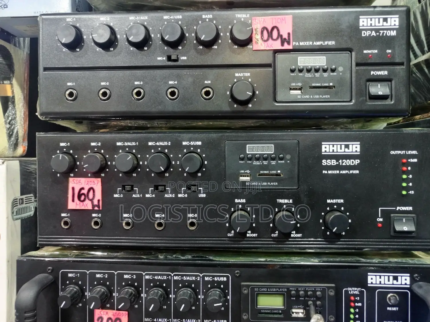 Ahuja SSB-120DP Power Amplifier