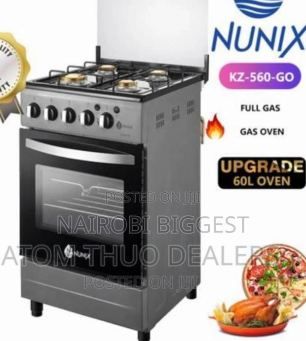Nunix Four Burner Standing Cooker - main view